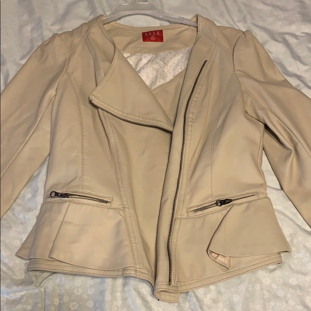 Elle leather jacket